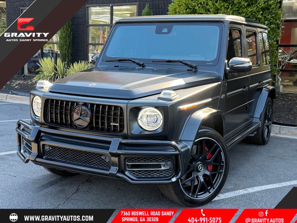 Black 2021 Mercedes-Benz G-Class SUV / Crossover All-Wheel Drive 9-Speed Automatic