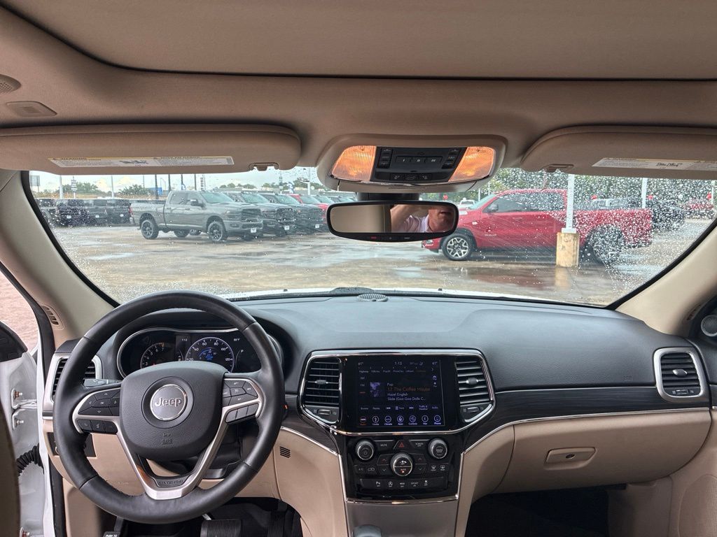 2019 Jeep Grand Cherokee Limited White at Bayway Cadillac Southwest