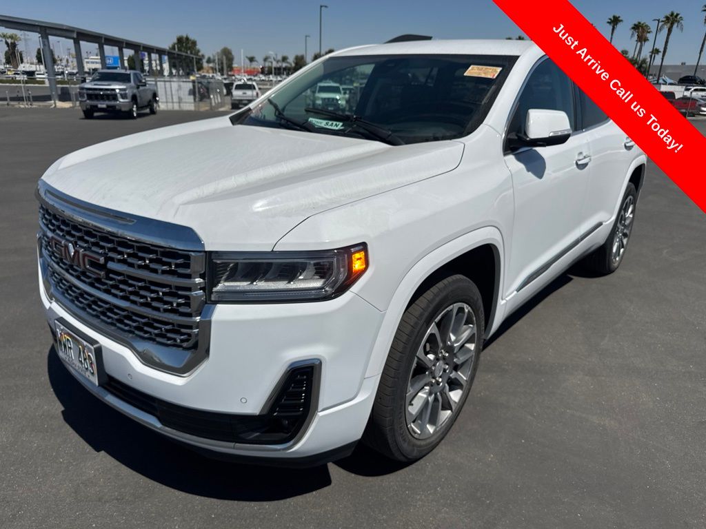 Summit White 2023 GMC Acadia SUV / Crossover Front-Wheel Drive 9-Speed Automatic