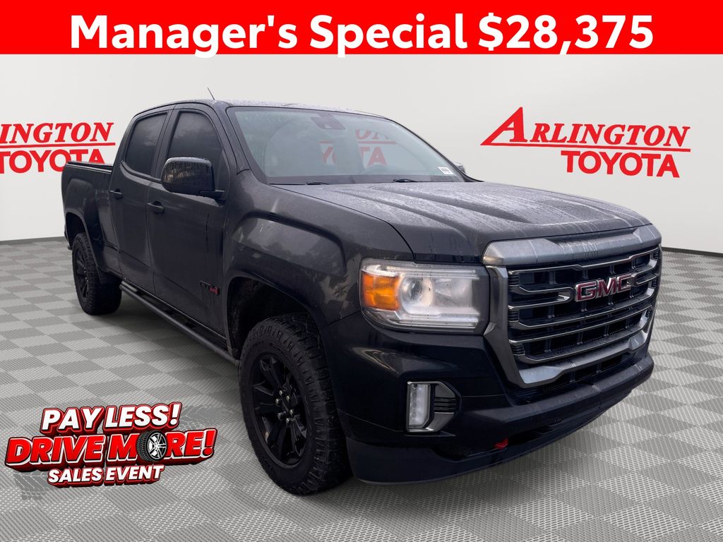 2021 GMC Canyon AT4 Crew Cab 4WD with Cloth