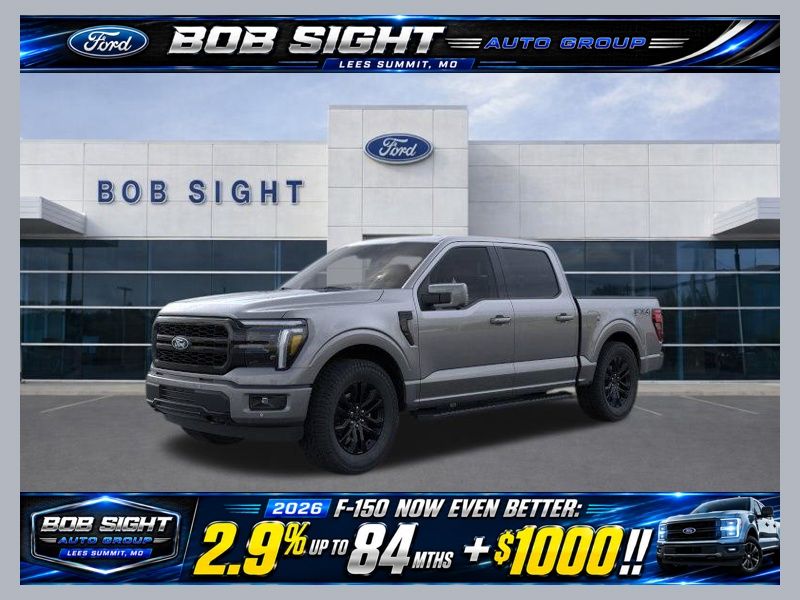 Carbonized Gray Metallic 2026 Ford F-150 Pickup Truck Four-Wheel Drive Automatic