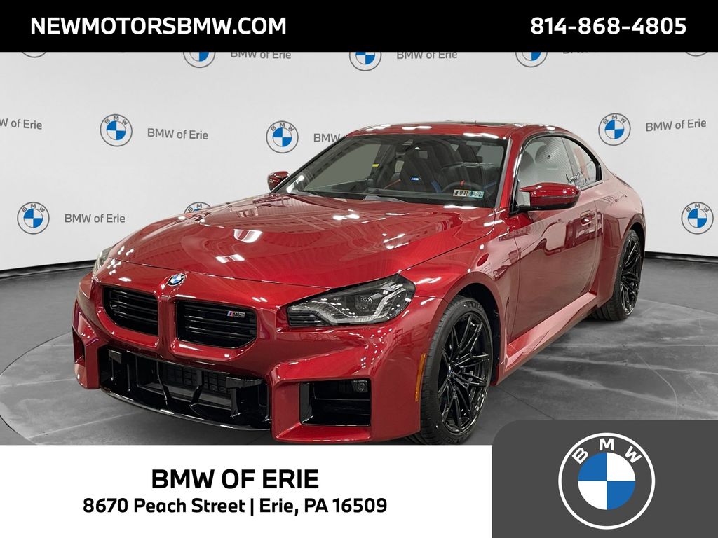 Red Metallic 2026 BMW M2 Coupe Rear-Wheel Drive 6-Speed Manual