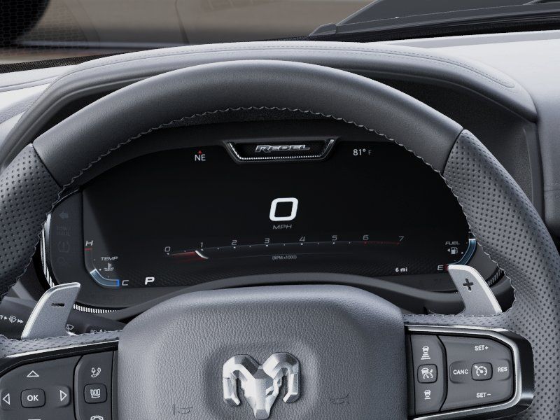 New 2026 Diamond Black Crystal Pearlcoat Ram Rebel image 17