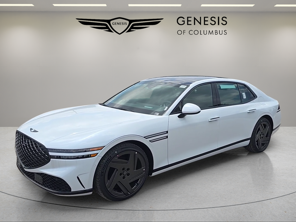 Uyuni White 2026 Genesis G90 Sedan All-Wheel Drive 8-Speed Automatic