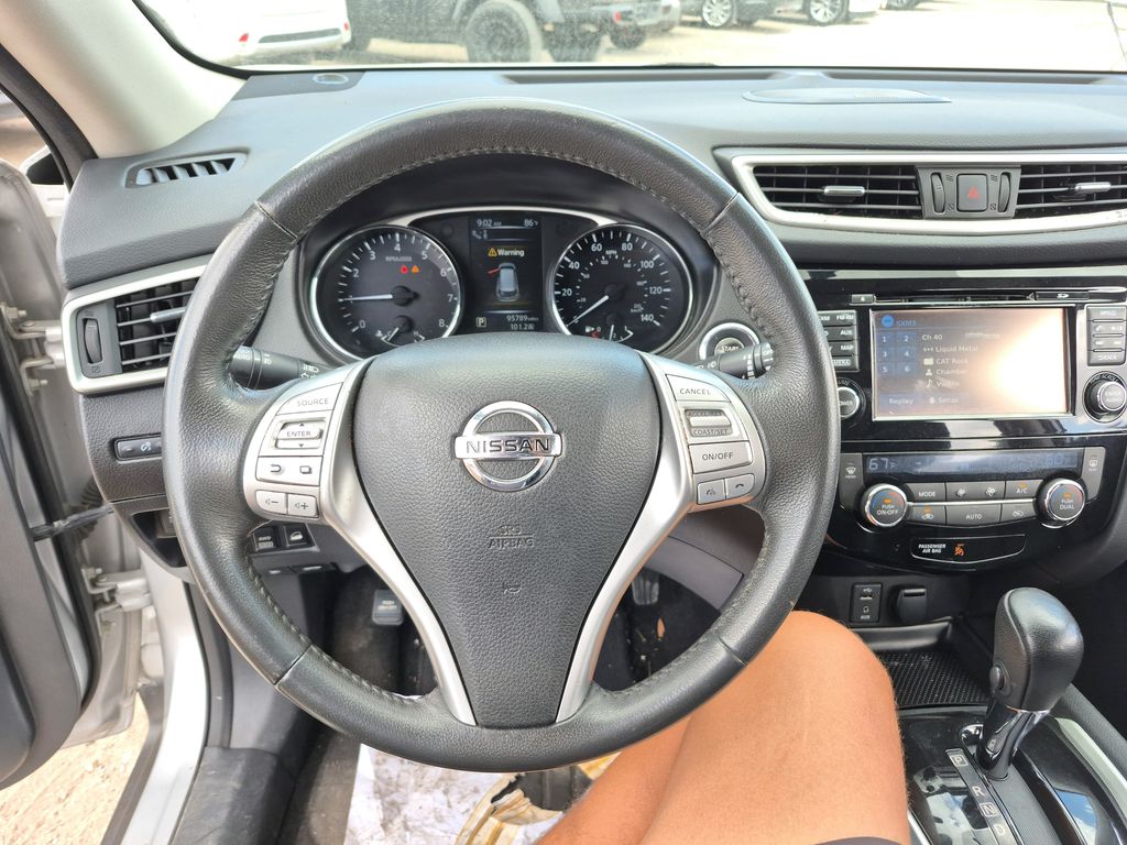 2016 Nissan Rogue SL Silver at DeMontrond Gulf Freeway