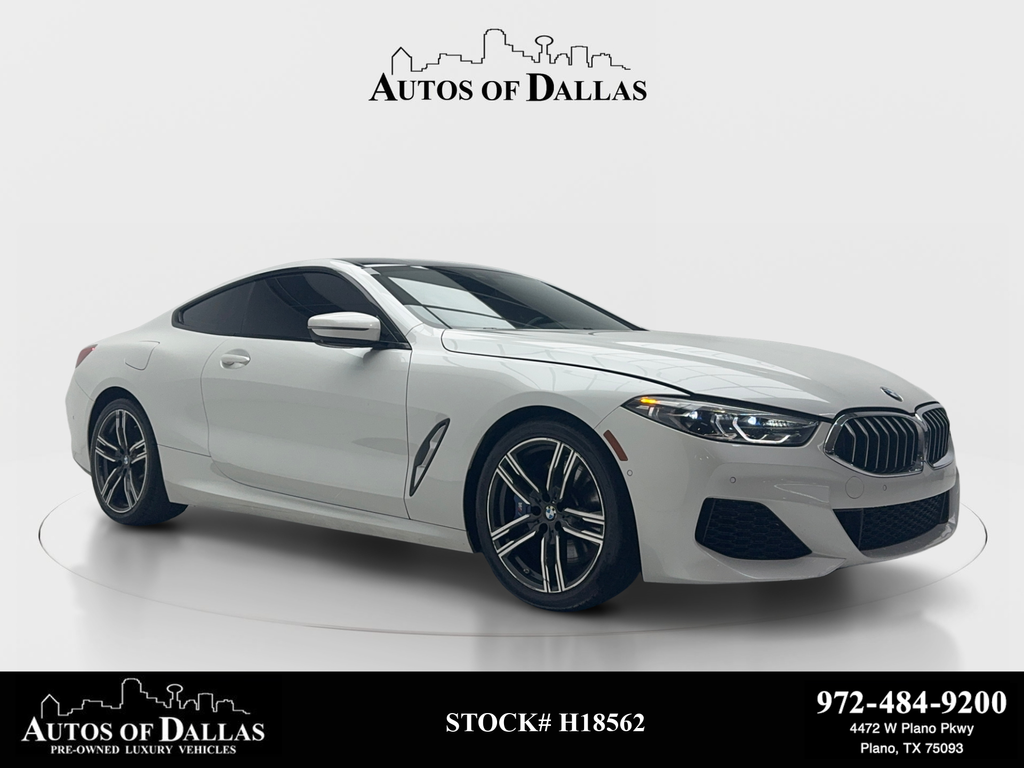 White Metallic 2022 BMW 8 Series Coupe Rear-Wheel Drive 8-Speed Automatic