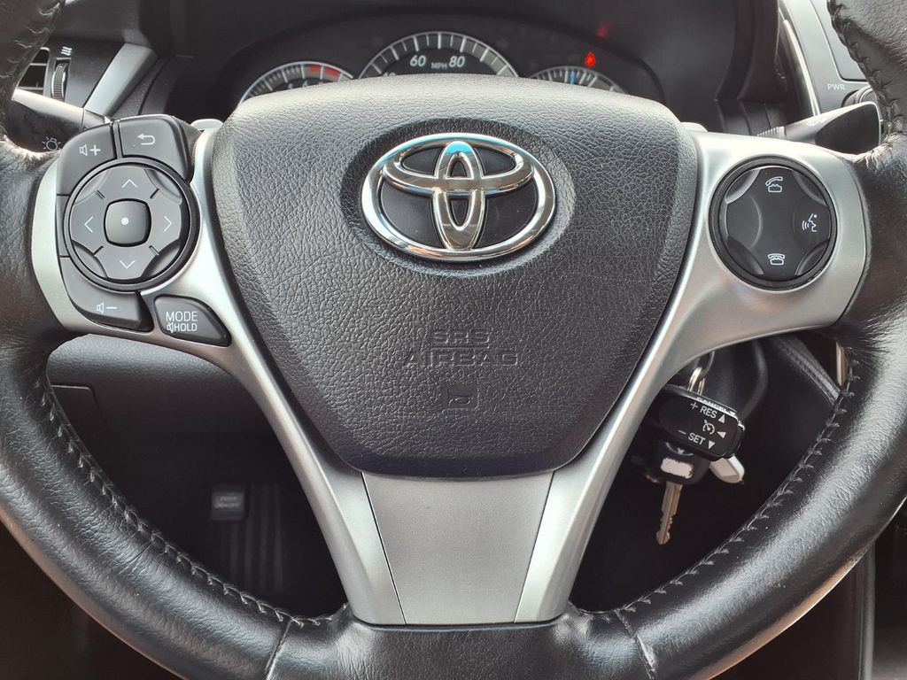 2014 Toyota Camry SE White at Joe Myers Mazda Kia