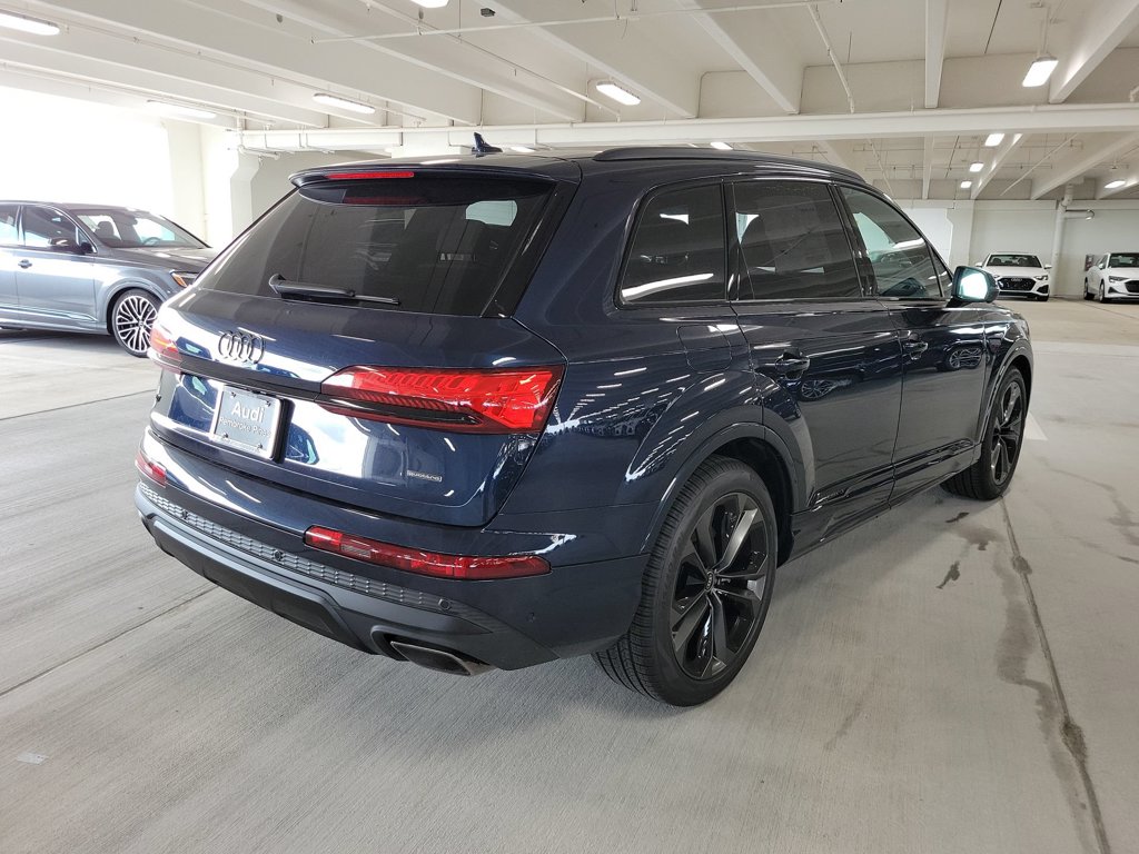 Certified Used 2025 Blue Audi 55 Prestige image 8