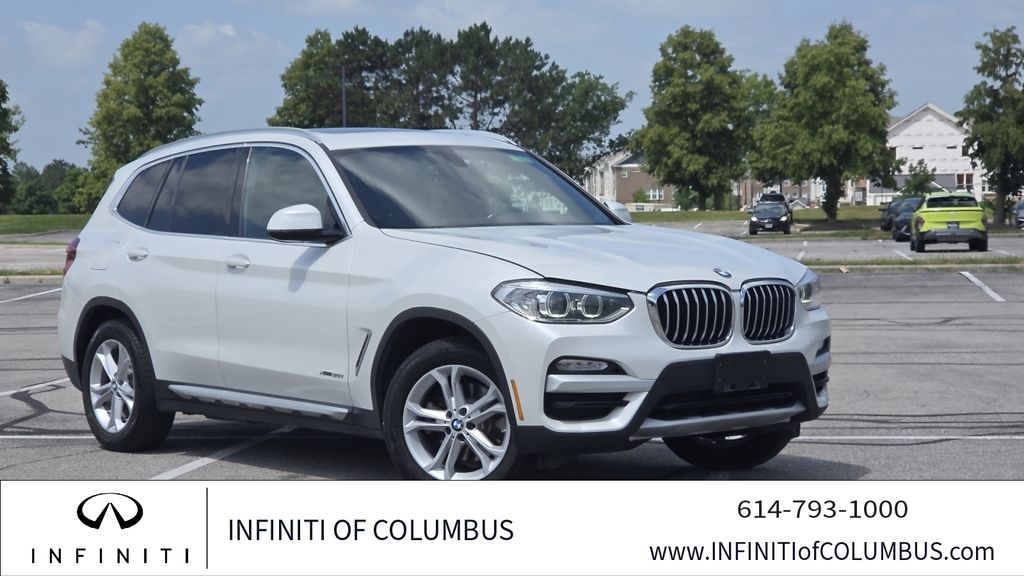 Mineral White Metallic 2018 BMW X3 SUV / Crossover All-Wheel Drive 8-Speed Automatic