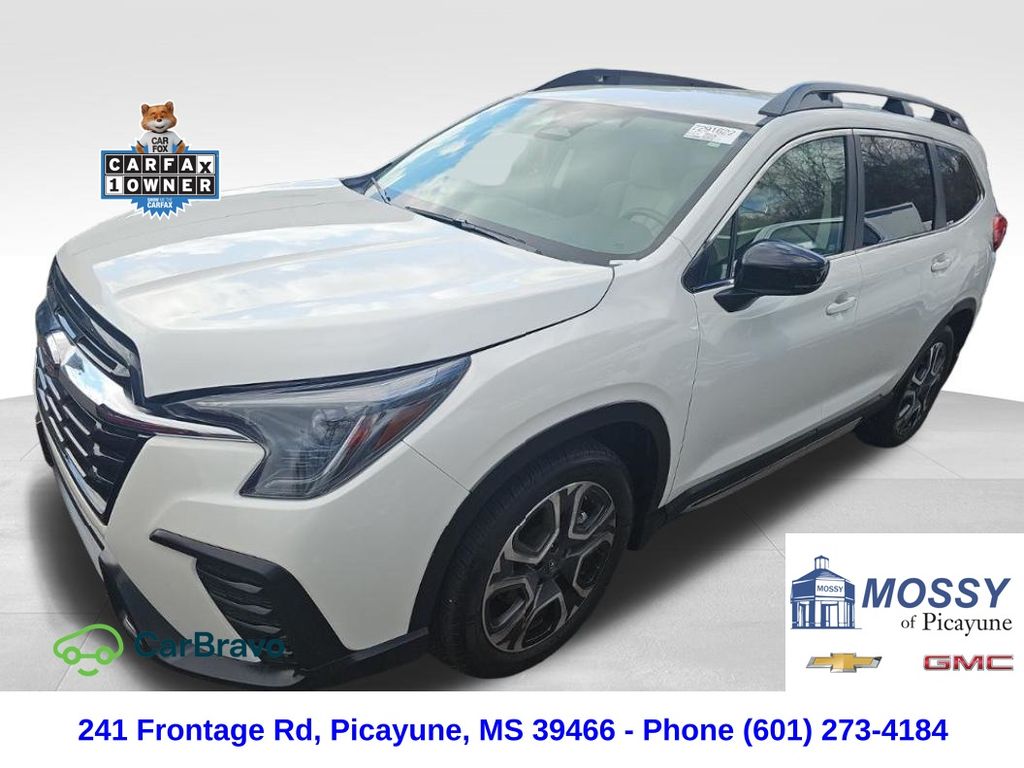 Crystal White Pearl 2024 Subaru Ascent Limited 7-Passenger AWD SUV / Crossover All-Wheel Drive Continuously Variable Transmission