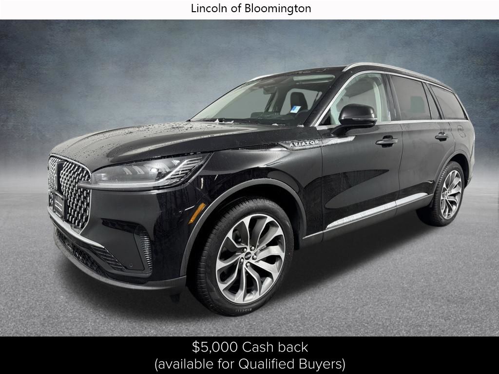Infinite Black Metallic Clearcoat 2026 Lincoln Aviator SUV / Crossover All-Wheel Drive Automatic