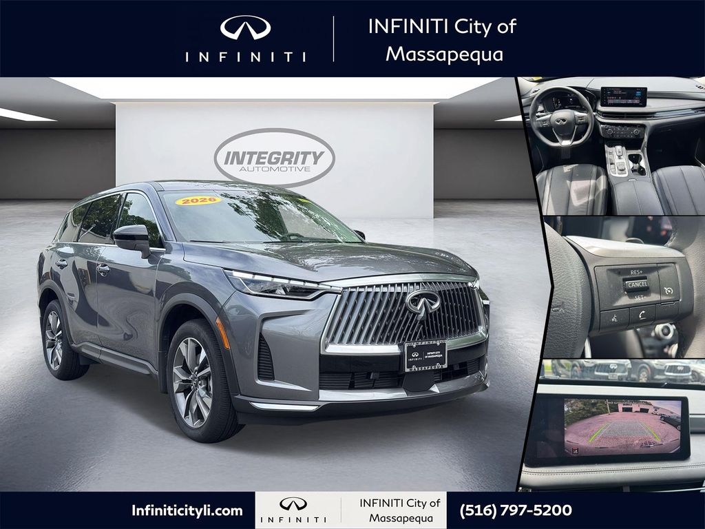 Gray (Graphite Shadow) 2026 INFINITI QX60 SUV / Crossover All-Wheel Drive 9-Speed Automatic