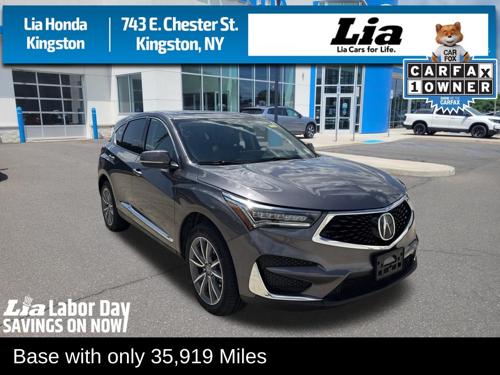 Gray (Gunmetal Metallic) 2019 Acura RDX SUV / Crossover All-Wheel Drive Automatic