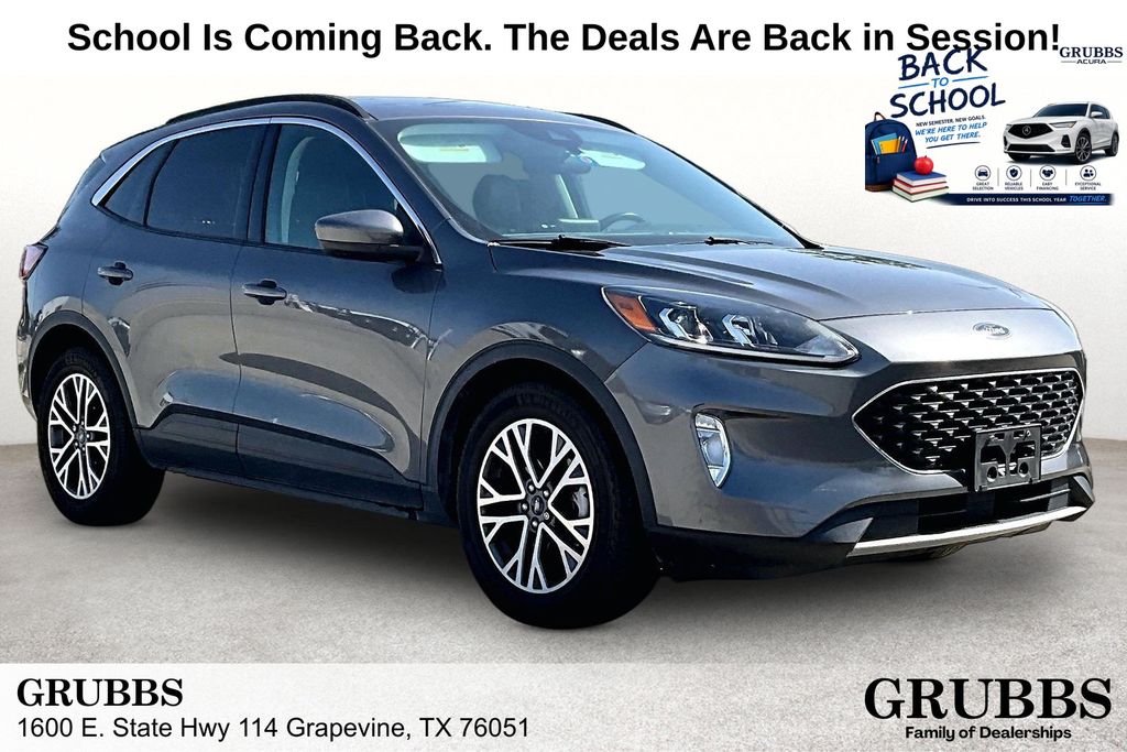 Carbonized Gray Metallic 2021 Ford Escape SUV / Crossover Front-Wheel Drive 8-Speed Automatic