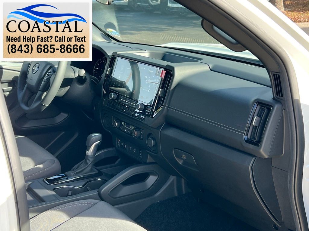 2026 Nissan Frontier SV White at Lugoff Nissan