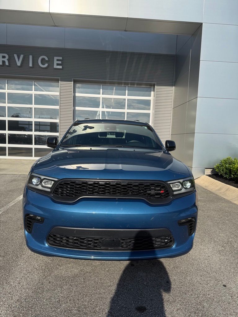 Blue (Frostbite Pearlcoat) 2023 Dodge Durango SUV / Crossover Rear-Wheel Drive 8-Speed Automatic