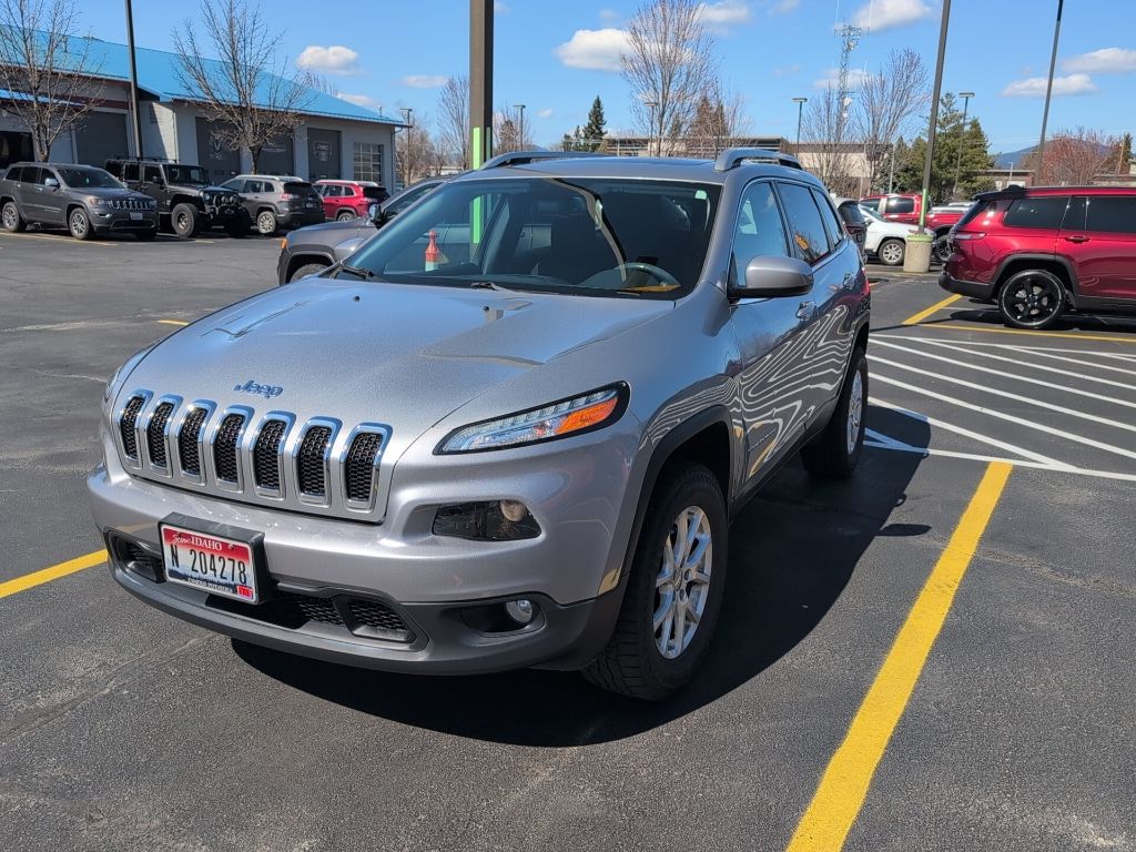 Billet Silver Metallic Clearcoat 2016 Jeep Cherokee Latitude 4WD SUV / Crossover Four-Wheel Drive 9-Speed Automatic