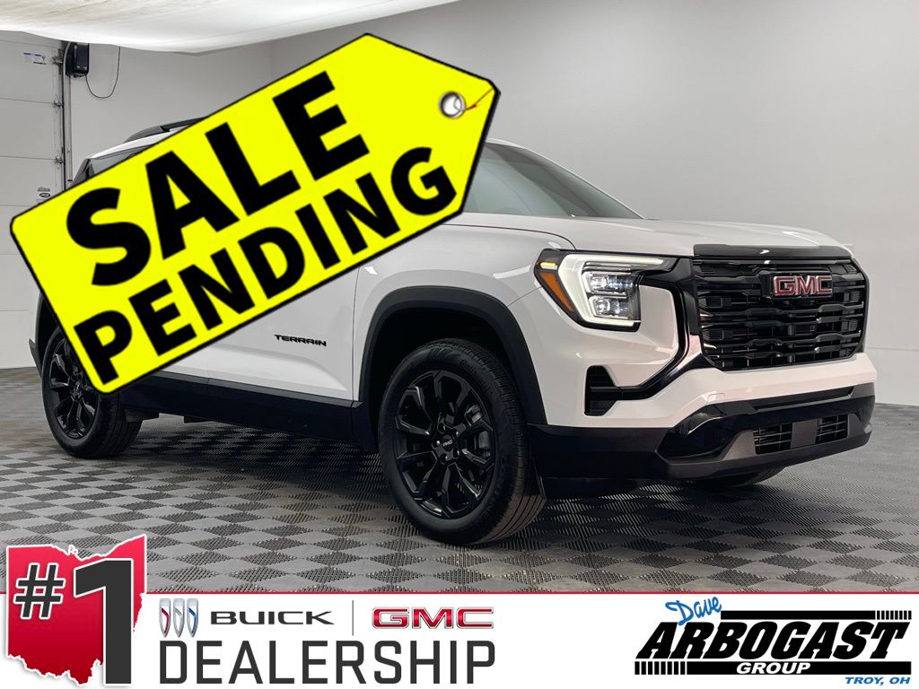 Summit White 2025 GMC Terrain Elevation AWD SUV / Crossover Four-Wheel Drive 8-Speed Automatic Overdrive