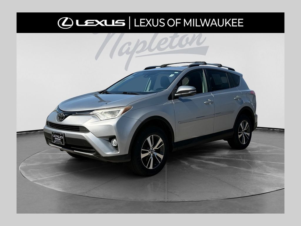 Silver Sky Metallic 2017 Toyota RAV4 SUV / Crossover All-Wheel Drive 6-Speed Automatic