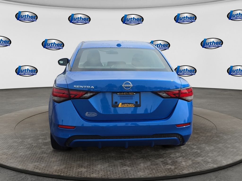 2025 Nissan Sentra SV Blue at South Hills Kia