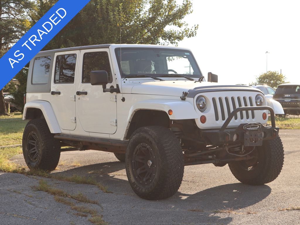Stone White Clearcoat 2010 Jeep Wrangler SUV / Crossover Four-Wheel Drive 4-Speed Automatic