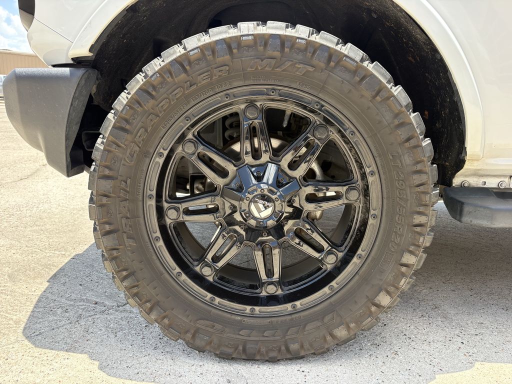 2022 Ford Bronco Outer Banks White at DeMontrond Ford
