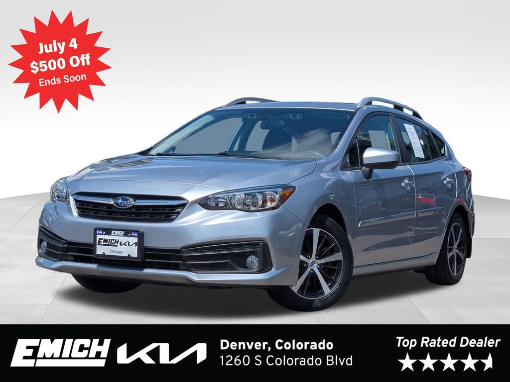 Ice Silver Metallic 2022 Subaru Impreza Wagon All-Wheel Drive Continuously Variable Transmission