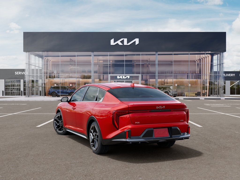 2026 Currant Red Kia K4 GT-Line FWD Sedan