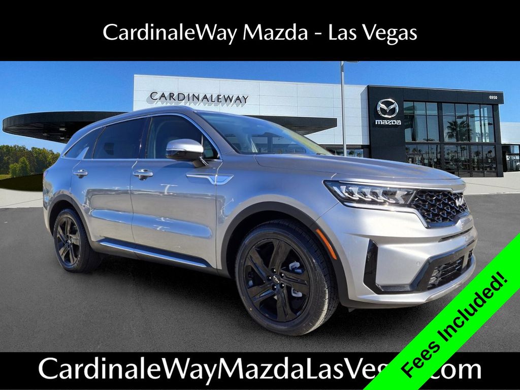 Steel Gray 2023 Kia Sorento Hybrid SUV / Crossover All-Wheel Drive 6-Speed Automatic