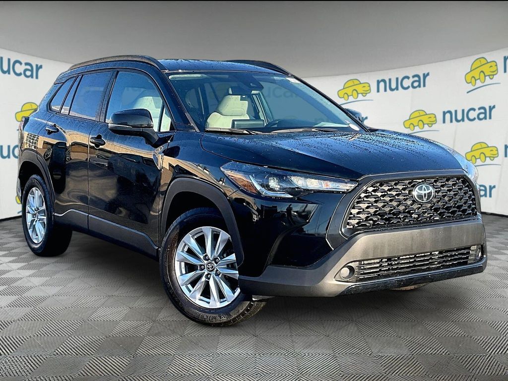 Jet Black 2022 Toyota Corolla Cross SUV / Crossover Front-Wheel Drive Continuously Variable Transmission