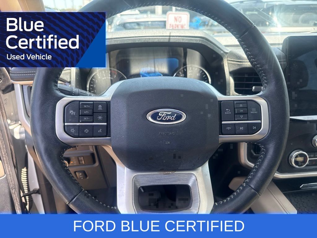 2023 Ford Expedition XLT White at AutoSavvy Houston Northwest