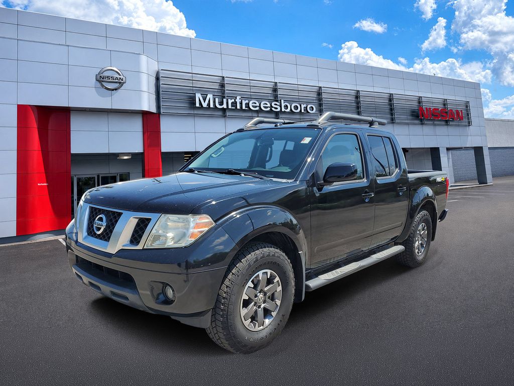 Gray (Magnetic Black) 2017 Nissan Frontier Pickup Truck Four-Wheel Drive 5-Speed Automatic Overdrive