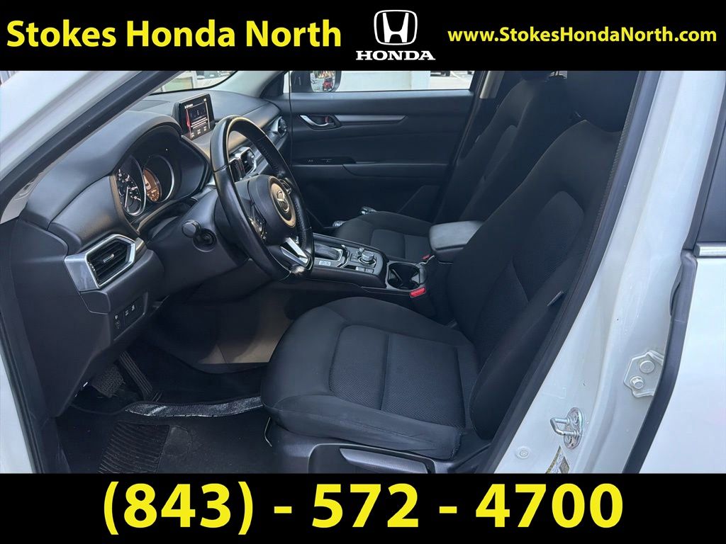 2020 Mazda CX-5 Sport White at Stokes Honda North