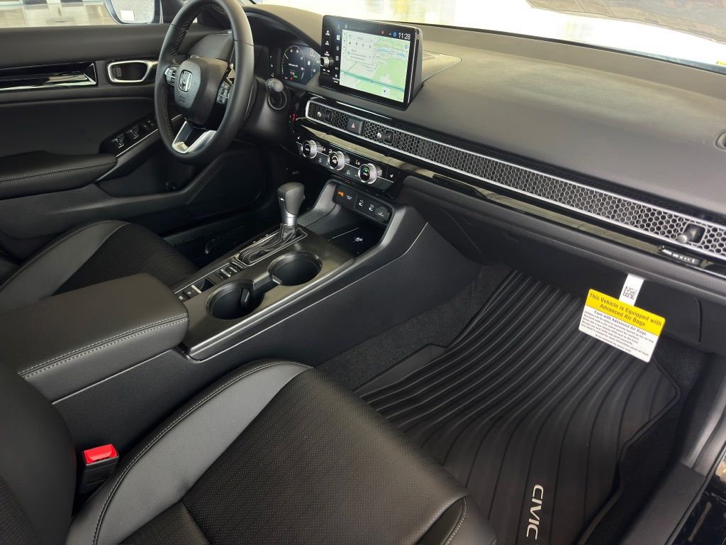 2026 Honda Civic Hybrid Sport Touring Black at Bayshore Chrysler Jeep Dodge Ram