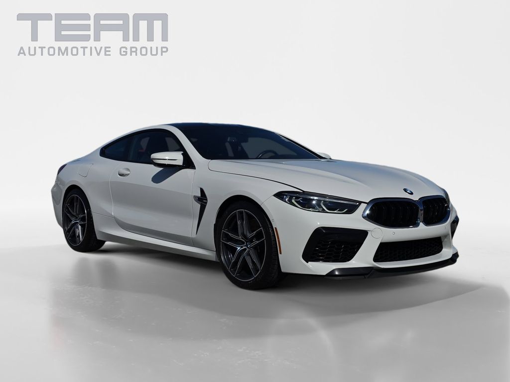 Alpine White 2020 BMW M8 Coupe AWD Coupe All-Wheel Drive 8-Speed Automatic