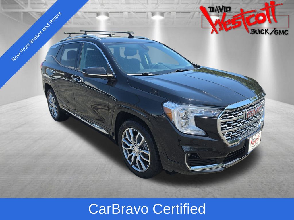 Black (Ebony Twilight Metallic) 2022 GMC Terrain SUV / Crossover All-Wheel Drive 9-Speed Automatic