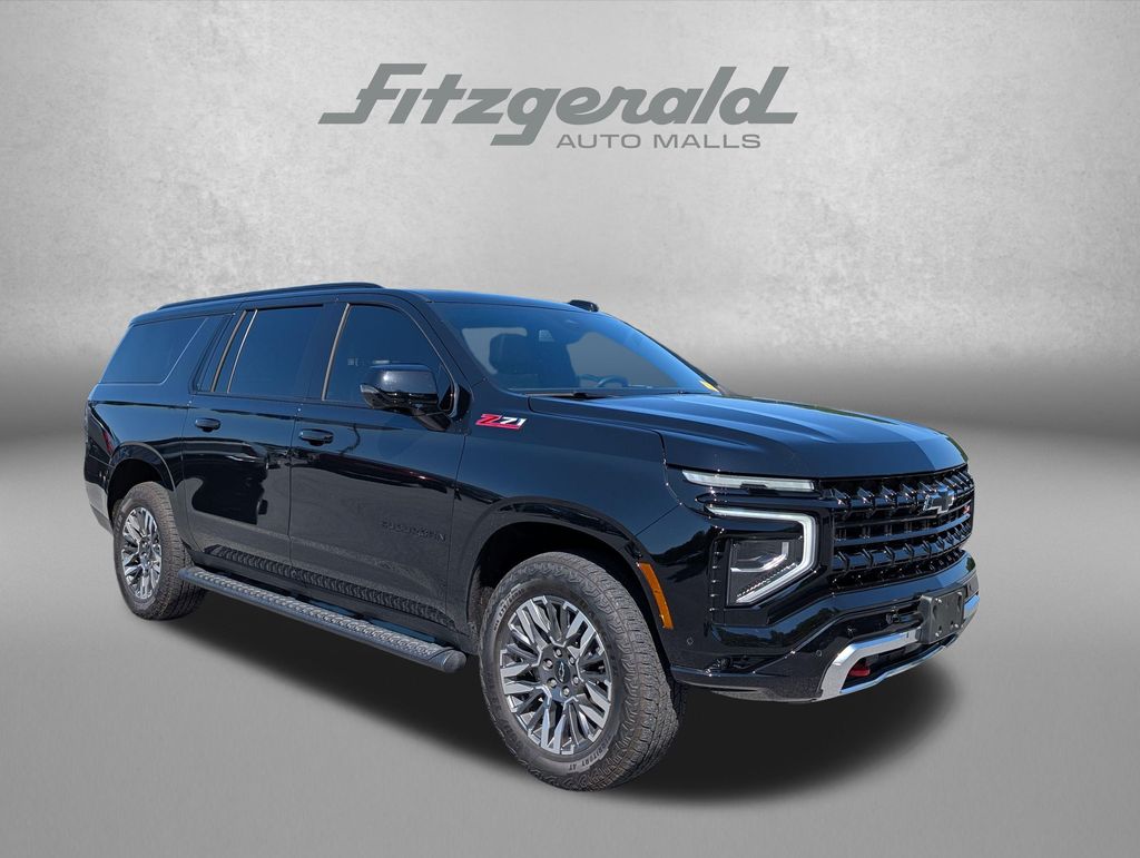 Black Metallic 2025 Chevrolet Suburban Z71 4WD SUV / Crossover Four-Wheel Drive