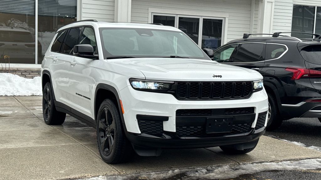 Bright White Clearcoat 2021 Jeep Grand Cherokee L Altitude 4WD SUV / Crossover Four-Wheel Drive 8-Speed Automatic
