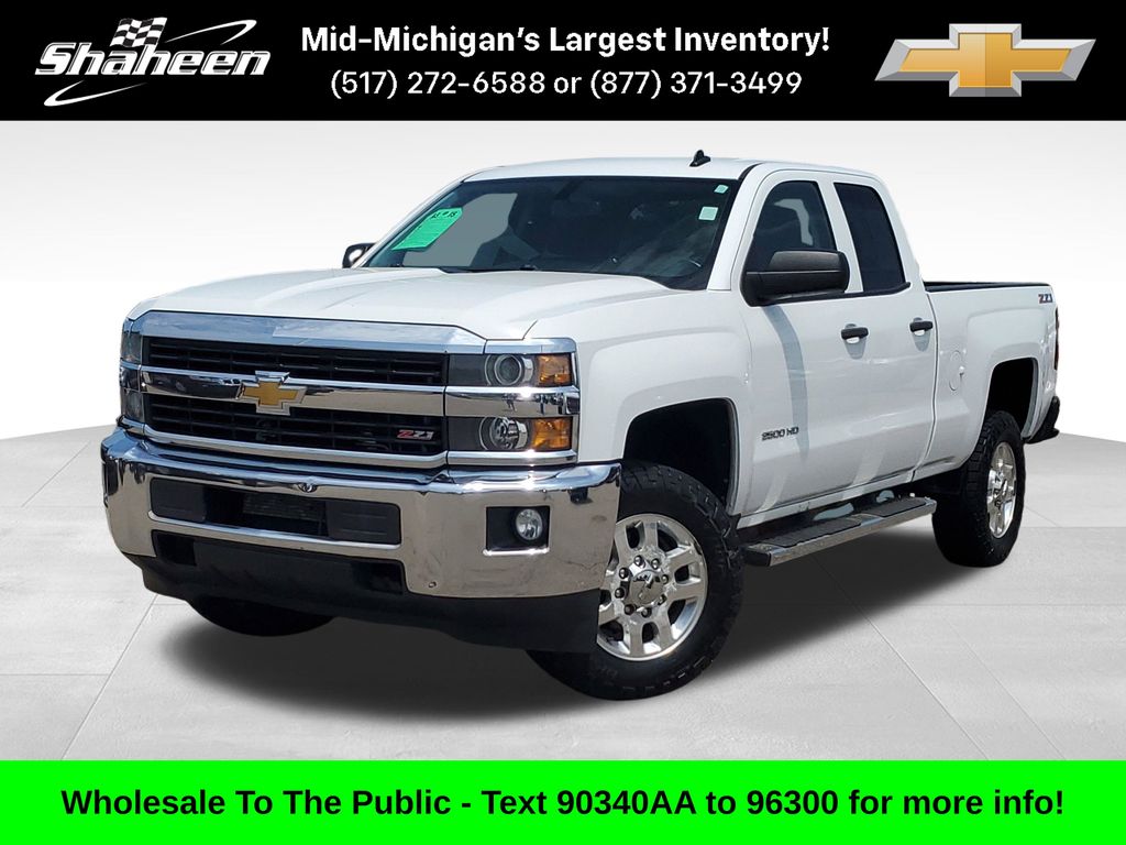 2015 Chevrolet Silverado 2500HD LT Double Cab 4WD