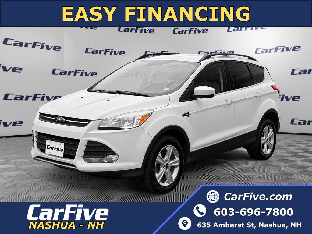 Oxford White 2016 Ford Escape SE AWD SUV / Crossover All-Wheel Drive 6-Speed Automatic