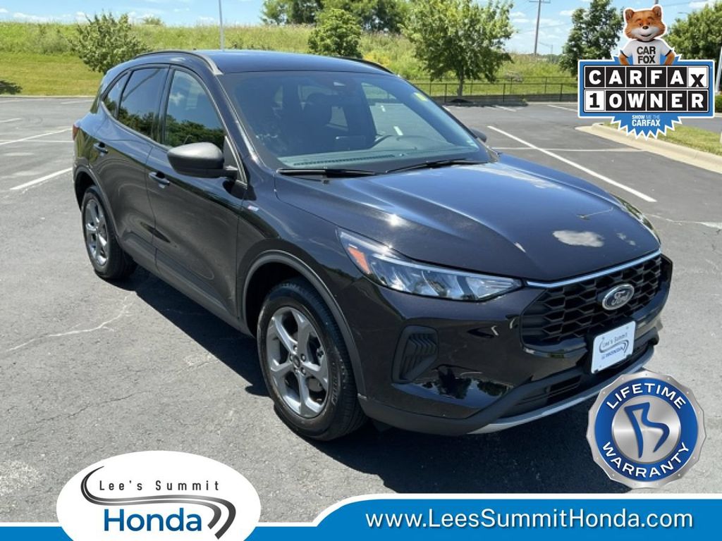 Agate Black Metallic 2025 Ford Escape ST-Line AWD SUV / Crossover All-Wheel Drive 8-Speed Automatic