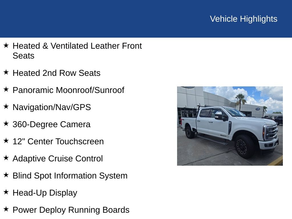 2024 Ford F-250 Super Duty Platinum