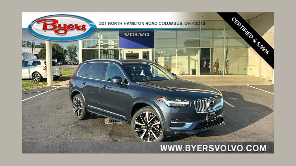 Denim Blue Metallic 2024 Volvo XC90 SUV / Crossover All-Wheel Drive Automatic
