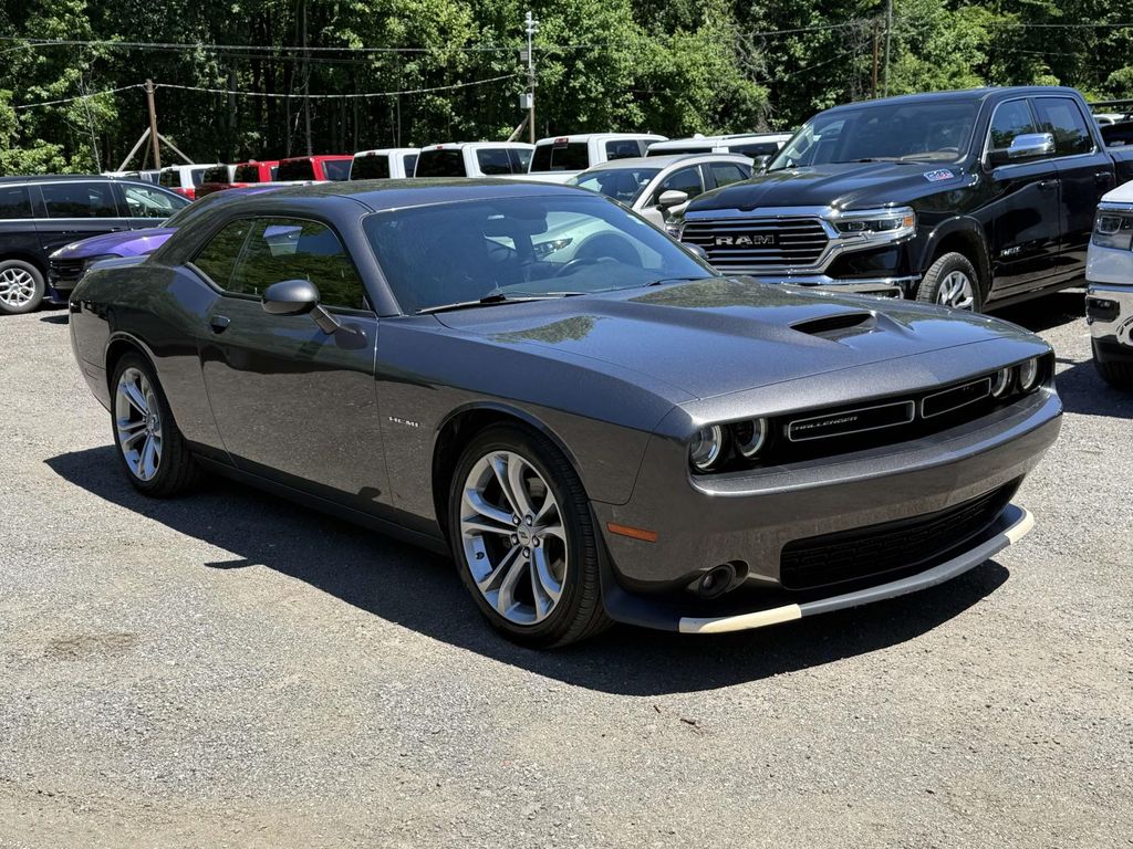 Granite 2022 Dodge Challenger R/T RWD Coupe Rear-Wheel Drive 8-Speed Automatic
