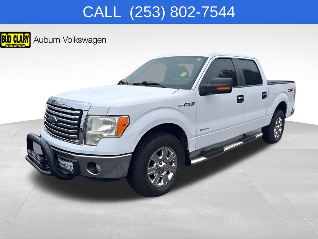 Oxford White 2012 Ford F-150 FX4 SuperCrew 4WD Pickup Truck Four-Wheel Drive 6-Speed Automatic