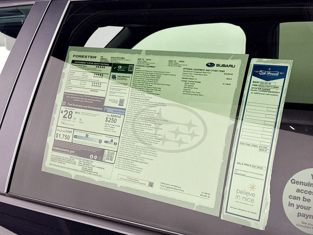 2026 Subaru Forester Touring