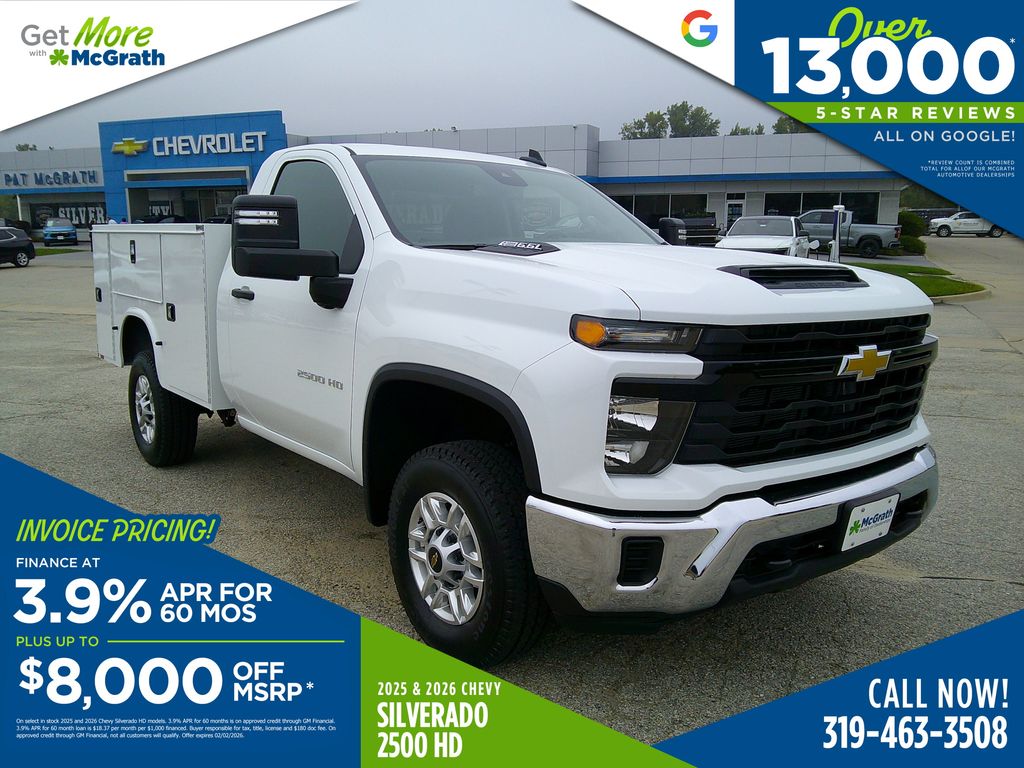 2025 Chevrolet Silverado 2500HD Work Truck Regular Cab LB 4WD