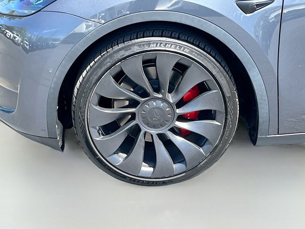 Used 2023 Charcoal Tesla Performance image 32