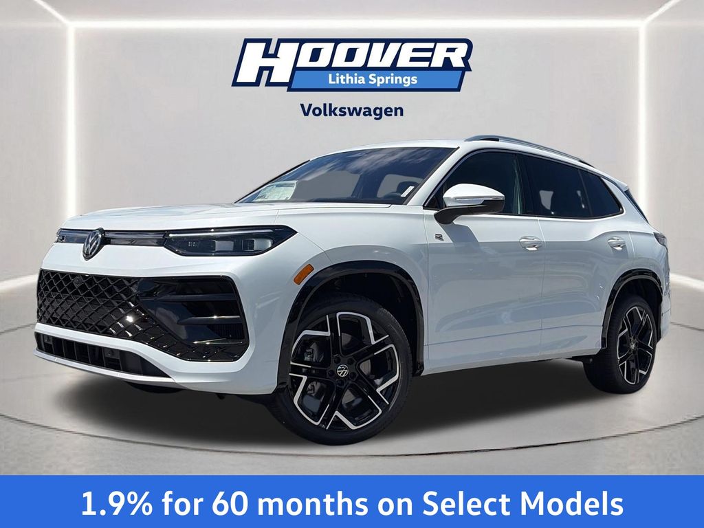 White 2026 Volkswagen Tiguan SUV / Crossover All-Wheel Drive 8-Speed Automatic