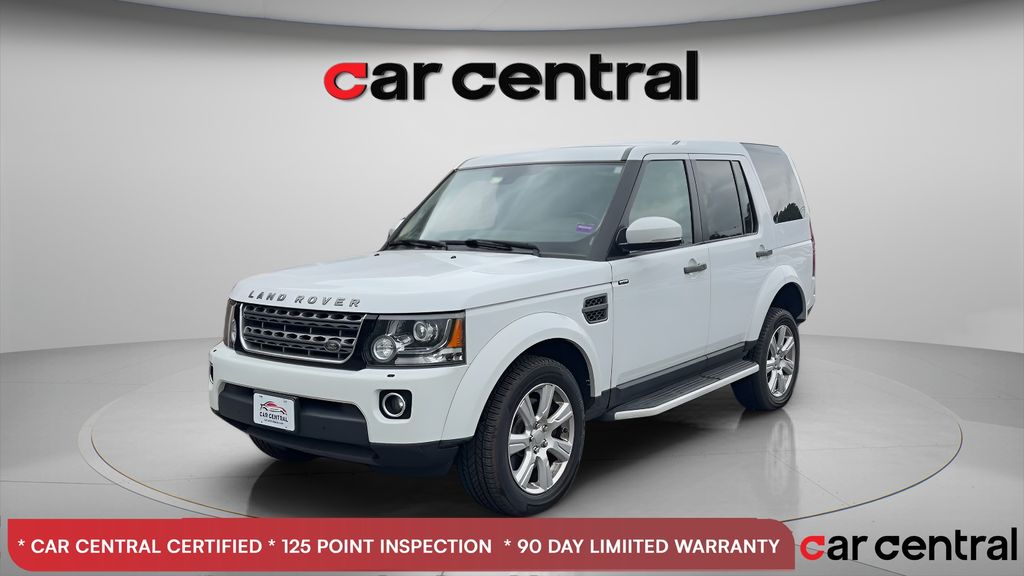 White 2016 Land Rover LR4 SUV / Crossover All-Wheel Drive 8-Speed Automatic